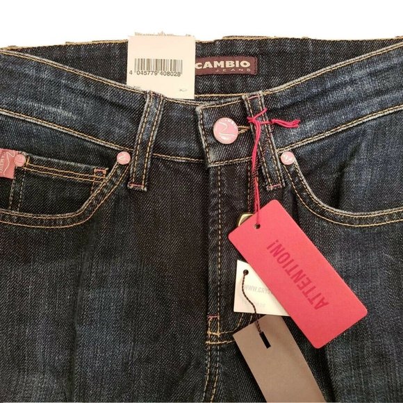 Cambio Jeans Nade Size 2 Swarovski Crystal - Picture 3 of 8